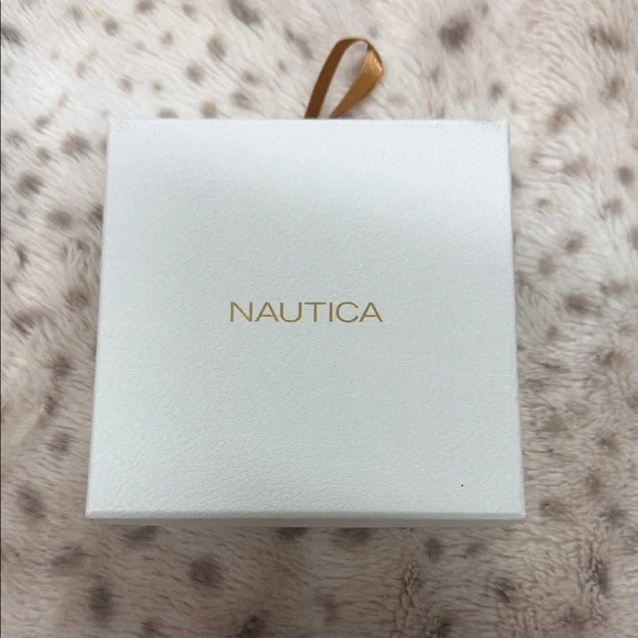 Nautica Gold and Silver Charm Necklace - Picture 4 of 5